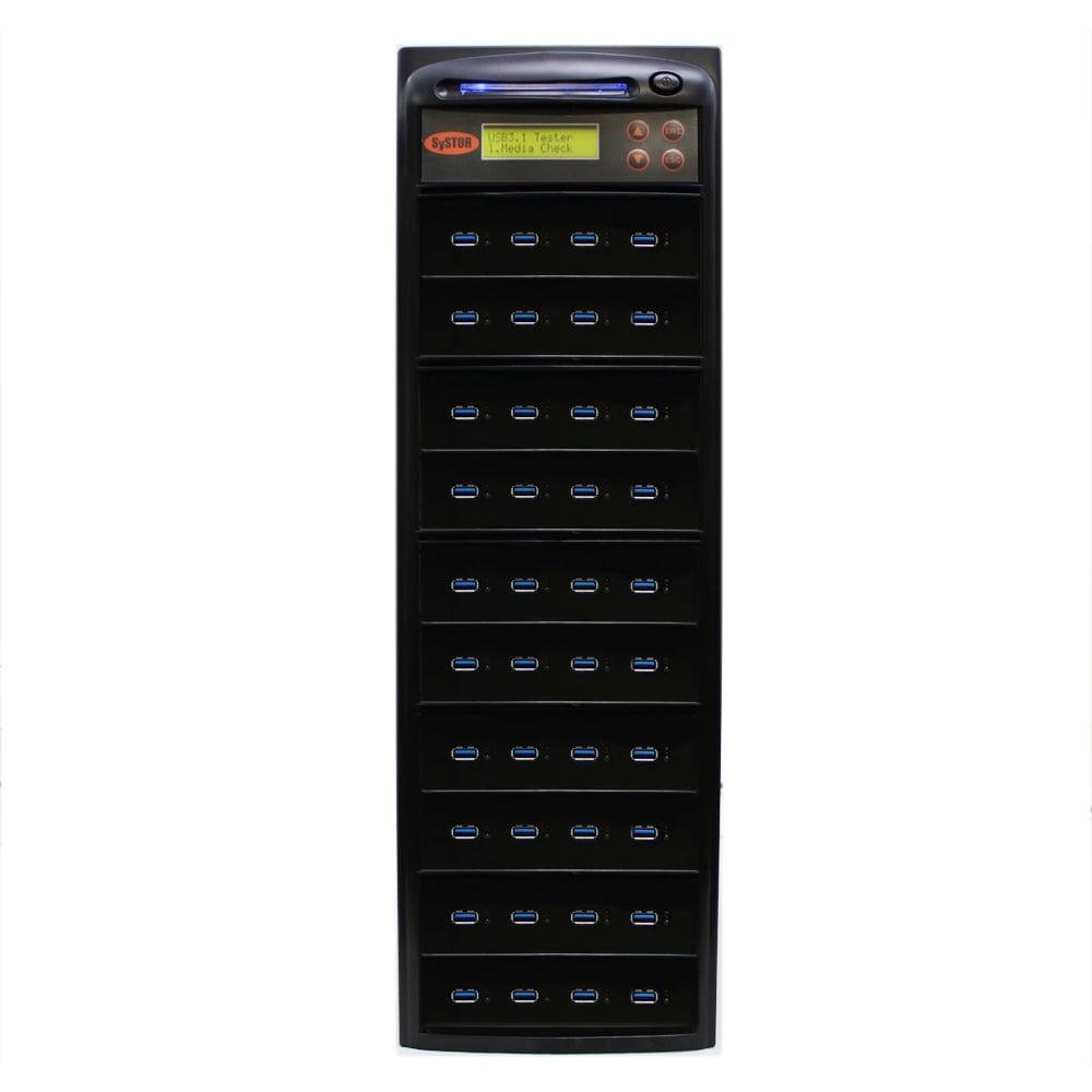 Systor 1:39 USB 3.1 300MB/s Flash Drive Duplicator - (SYS-USB30-39) - Up to 18GB per minute - Duplicator Depot