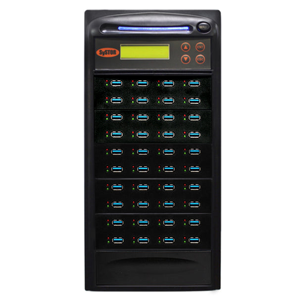 Systor 1:39 USB 3.1 100MB/s Flash Drive Duplicator - (SYS-USB30100-39) - Up to 6GB per Minute - Duplicator Depot