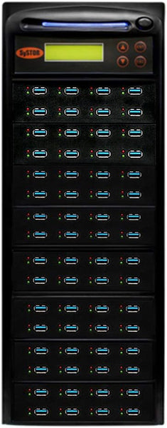 Systor 1 to 63 USB Duplicator & Eraser, Up To 9GB/Min - SYS-USB30150-63