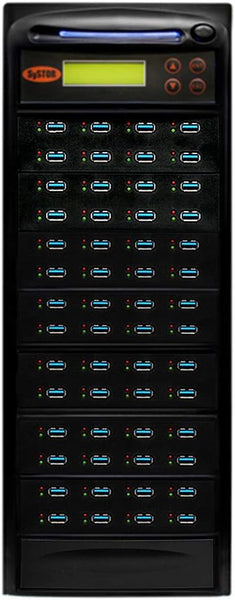 Systor 1 to 55 USB Duplicator & Eraser, Up To 9GB/Min - SYS-USB30150-55