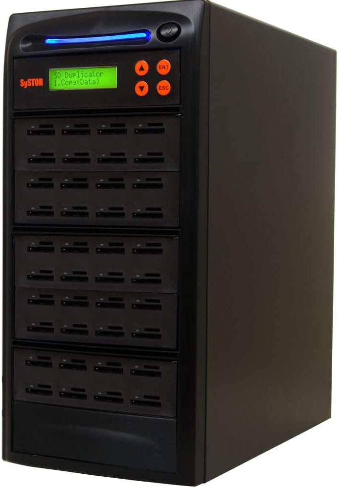 Systor 1 to 39 Multiple SD/microSD Card 3.0 Duplicator - 6GB/Min - SYS-SD100-39