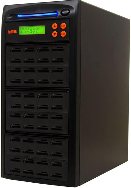 Systor 1 to 47 Multiple SD/microSD Card 3.0 Duplicator - 6GB/Min - SYS-SD100-47