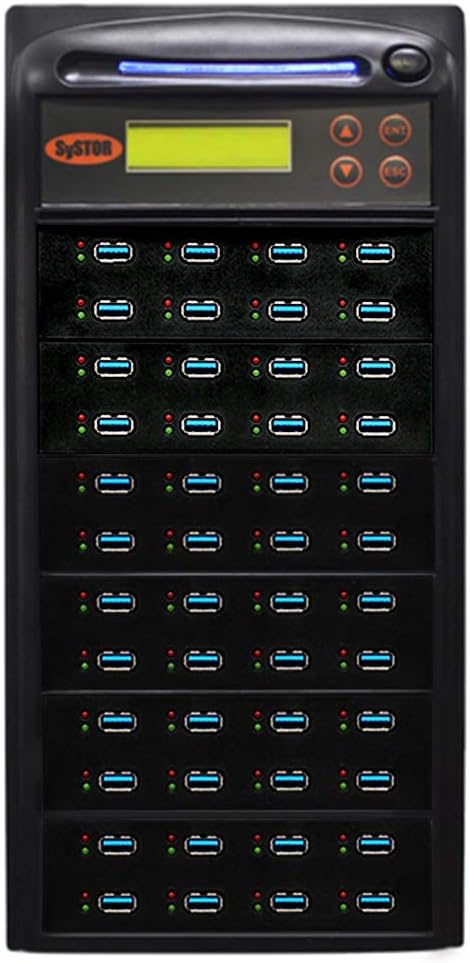 Systor 1 to 47 USB Duplicator & Eraser, Up To 9GB/Min - SYS-USB30150-47