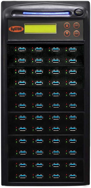 Systor 1 to 47 USB Duplicator & Eraser, Up To 9GB/Min - SYS-USB30150-47