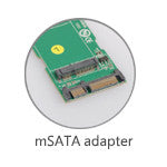 mSATA to SATA Hard Drive Adapter (P1050) - Duplicator Depot