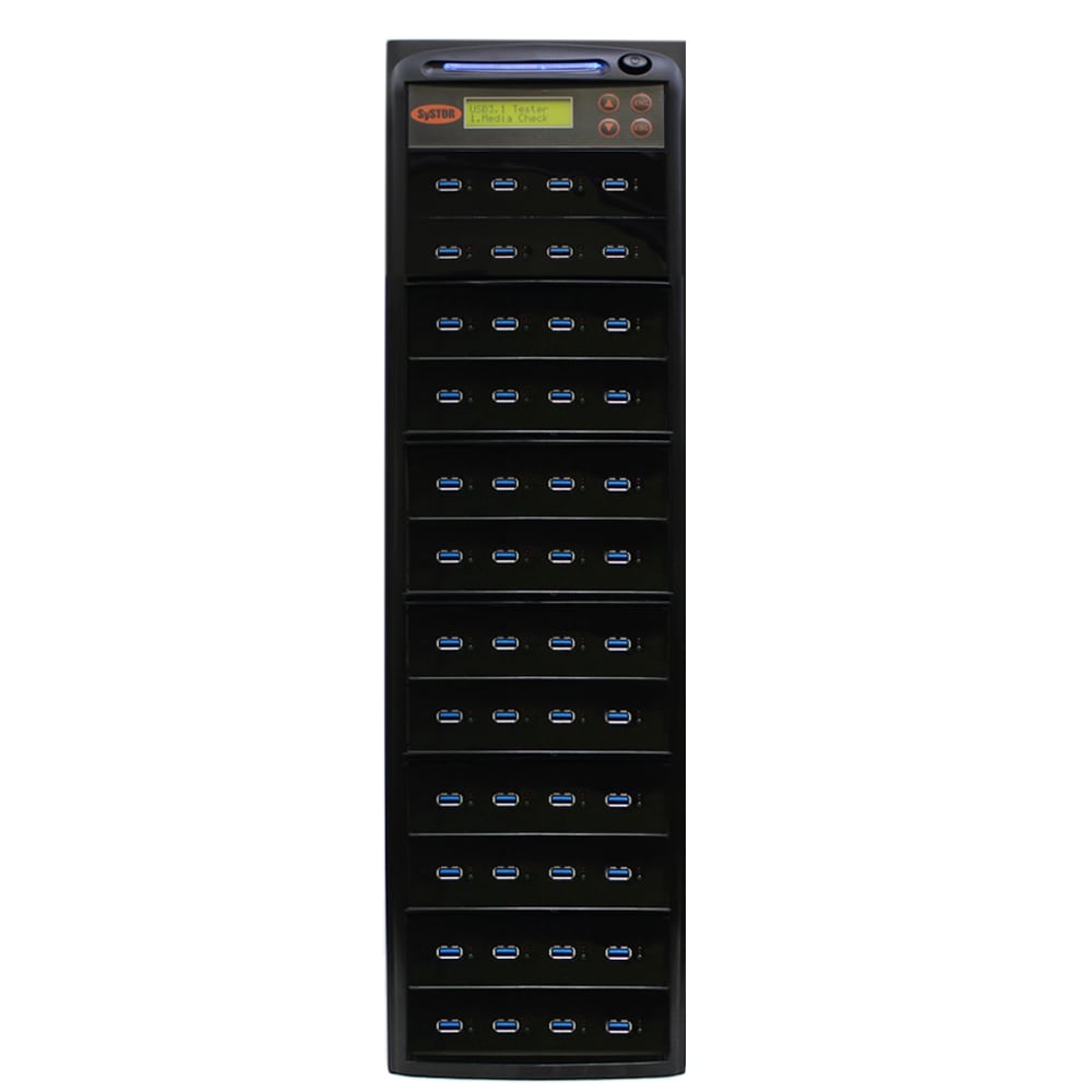 Systor 1:47 USB 3.1 300MB/s Flash Drive Duplicator - (SYS-USB30-47) - Up to 18GB per minute - Duplicator Depot