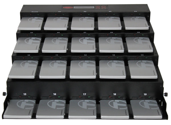 Systor 1 to 19 SATA 150MB/S Flatbed Solid State Drive (SSD) Duplicator & Sanitizer (SYS19-SSD-SATA1) - Duplicator Depot