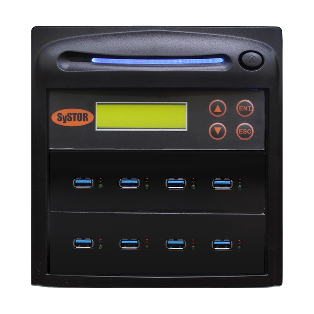 Systor 1:7 USB 3.1 300MB/s Flash Drive Duplicator - (SYS-USB30-7) - Up to 18GB per minute - Duplicator Depot