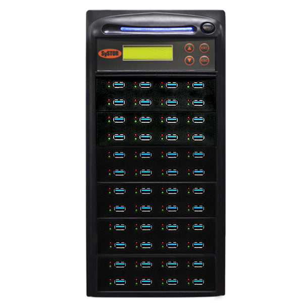 Systor 1:47 USB 3.1 100MB/s Flash Drive Duplicator - (SYS-USB30100-47) - Up to 6GB per Minute - Duplicator Depot
