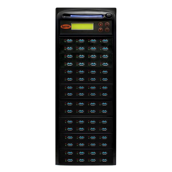 Systor 1:63 USB 3.1 100MB/s Flash Drive Duplicator - (SYS-USB30100-63) - Up to 6GB per Minute - Duplicator Depot
