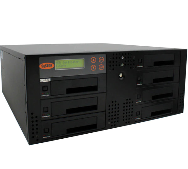Systor 1 to 6 SATA 300MB/S Rackmount Hard Disk Drive / Solid State Drive (HDD/SSD) Duplicator & Sanitizer (SYS306RMHDD-DP)
