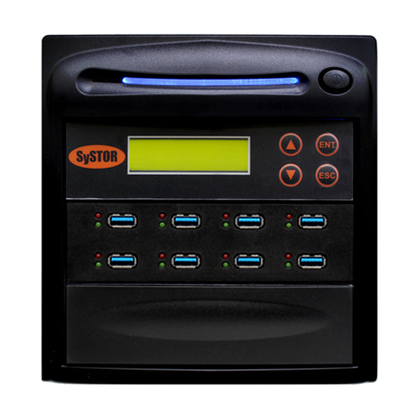 Systor 1:07 USB 3.1 100MB/s Flash Drive Duplicator - (SYS-USB30100-07) - Up to 6GB per Minute - Duplicator Depot