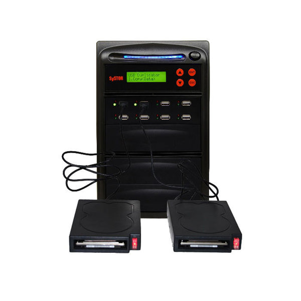 SySTOR 1:7 High Speed Duplicator for External USB Hard Drive & USB Flash Memory Card - (SYS07EXH) - Duplicator Depot