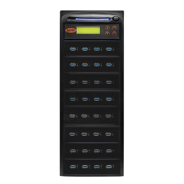 Systor 1:31 USB 3.1 300MB/s Flash Drive Duplicator - (SYS-USB30-31) - Up to 18GB per minute - Duplicator Depot