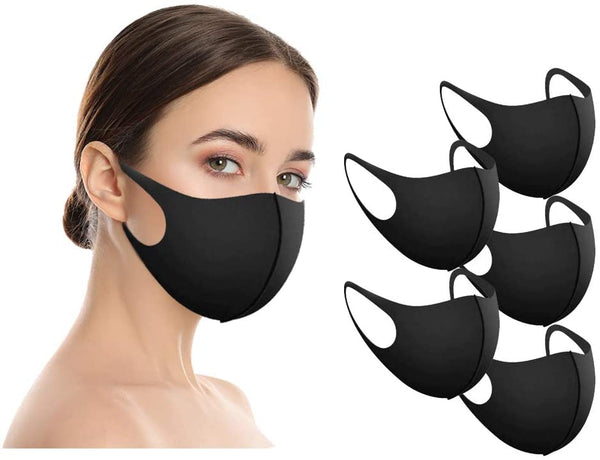 Amba7 5 PCS Washable Reusable Cool Face Mask for Summer in Stock USA Seller