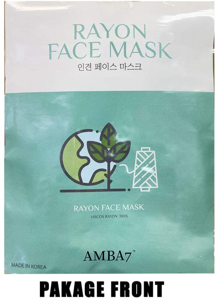 Amba7 Washable Reusable Breathable Cloth Face Mask - Machine Washable Double Layer Protection, Unisex (US In stock) (3pc - Woven Series, 3-Pack)