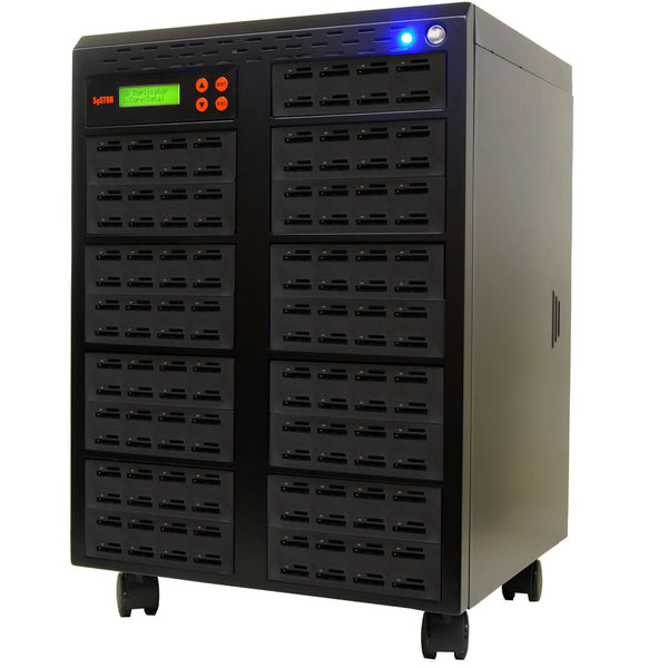 Systor 1 to 135 Multiple SD/MicroSD Drive Duplicator & Sanitizer - SYS-SD-135