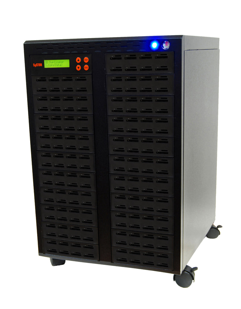 Systor 1 to 167 Multiple SD/MicroSD Drive Duplicator & Sanitizer - SYS-SD-167