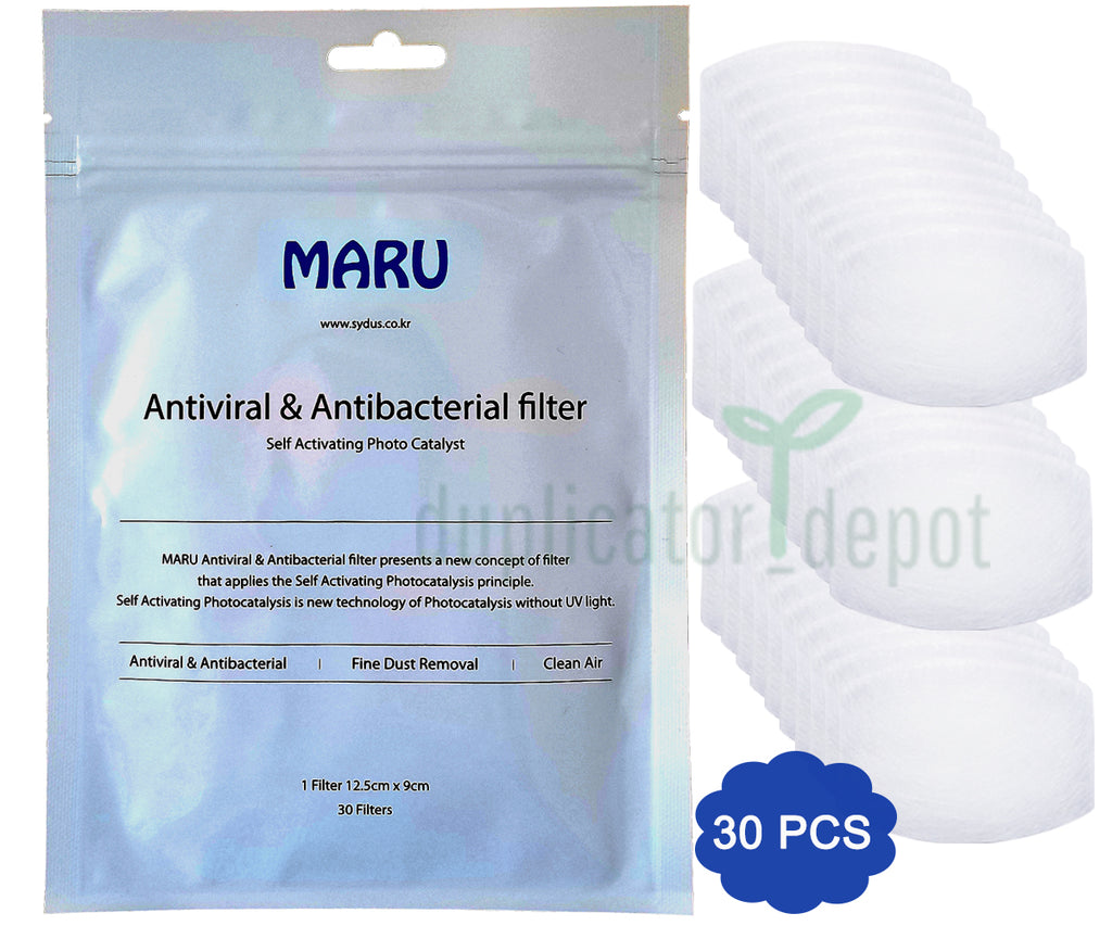 Self-Activating Photocatalystic Face Mask Protective Filter, 30 Sheets, In Stock - Duplicator Depot