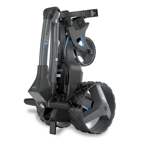 Motocaddy M5 GPS DHC Electric Caddy, Garmin Approach G12, Ball Markers